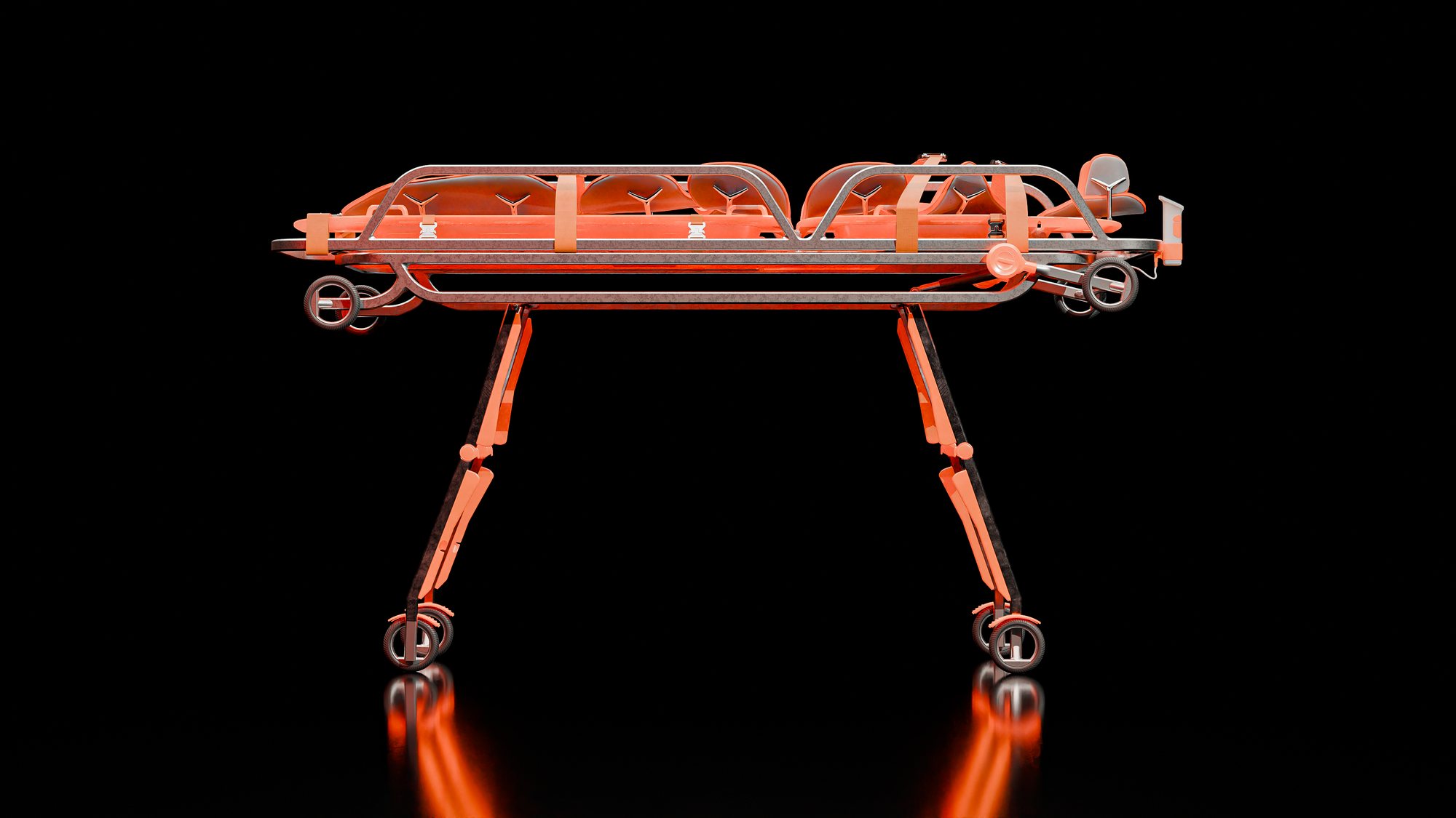 Glide MK1 in the standard configuration on wheels